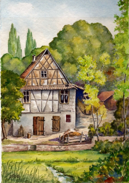 kleines Bauernhaus